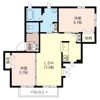 サニープレイス Bの間取り画像