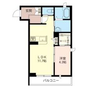ガーデンプレイスアゼリアの間取り画像
