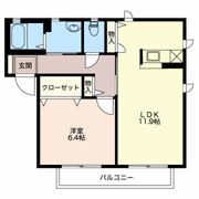 ボヌール上郷の間取り画像