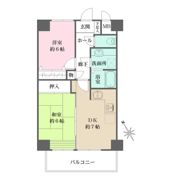 コスモ横浜東口の間取り画像