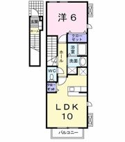 サニーレジデンス KⅡの間取り画像