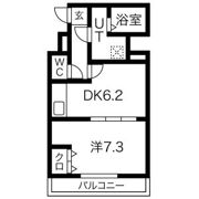 プラウランド名駅の間取り画像
