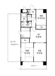 T's garden蕨IIの間取り画像