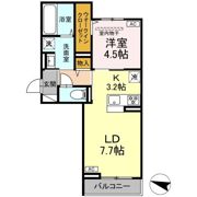 D-ROOM NAGOMIの間取り画像