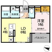 D-ROOM NAGOMIの間取り画像