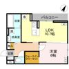 (仮称)D-ROOM大房PJ A棟の間取り画像