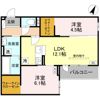(仮称)D-ROOM大房PJ A棟の間取り画像