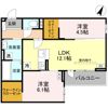 (仮称)D-ROOM大房PJ A棟の間取り画像