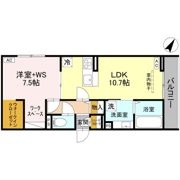 (仮称)D-ROOM大房PJ C棟の間取り画像