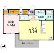 ベルメゾン尾山台駅前の間取り画像