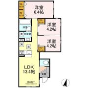 アミティエ久が原の間取り画像