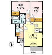 Risaia，wの間取り画像