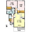 Risaia，wの間取り画像