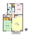 ラグージュ B棟の間取り画像
