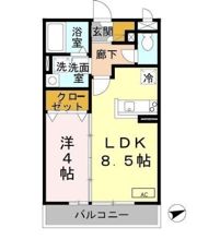 ミューイチマサの間取り画像