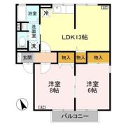 ウィズフレアの間取り画像