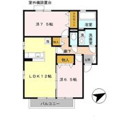ヒールクリークM ノースの間取り画像