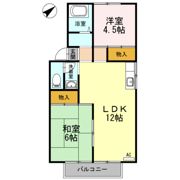 プレジールスミダ A棟の間取り画像