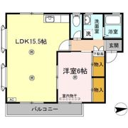 レヂデンス岡田 Bの間取り画像