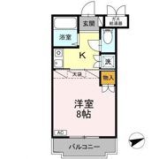 ヴィラソレイユの間取り画像