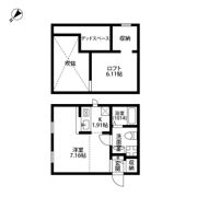 プリマ ラウレアⅡの間取り画像