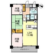 フローラ南館の間取り画像