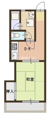 プレジデントふくながの間取り画像