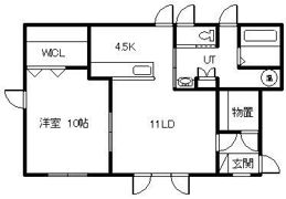 ファインカムイの間取り画像