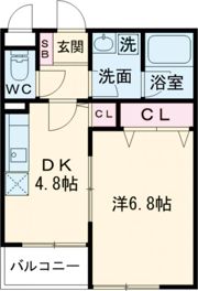 ステラウッド野中Ⅰの間取り画像