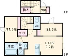 グリーンフォレスト加古川南の間取り画像