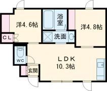 グリーンフォレスト加古川南の間取り画像
