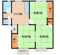 コーポサトウの間取り画像