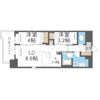 K-COURT谷町四丁目の間取り画像
