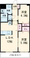 KANNA-KAMUIの間取り画像