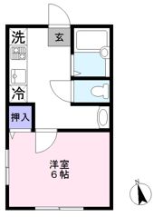 ランス五香の間取り画像