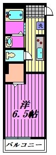 Mark Duo豊春Ⅰの間取り画像