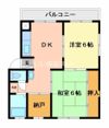 Kハイツ1の間取り画像
