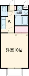 ハイツウィステリアの間取り画像