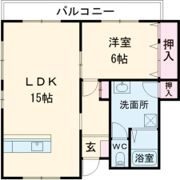 フロンティア小船越の間取り画像