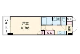 ニューリバー萩原の間取り画像