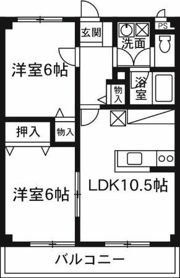 ダイエイハイツの間取り画像