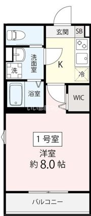 FUMIRY薬園台の間取り画像