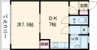 モーメント福井の間取り画像