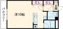 ユニティ二葉の間取り画像