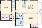 レジュウィールH棟の間取り画像