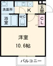フジパレス堺浅香の間取り画像