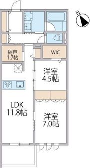 パークアヴェニュー湘南辻堂 南棟の間取り画像