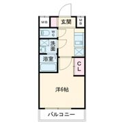 エスリードレジデンス大阪福島フロントの間取り画像