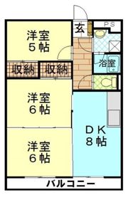 リーリック赤佐古の間取り画像