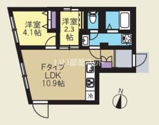 クリアル新高円寺の間取り画像